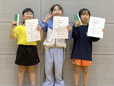 Cグループ入賞選手